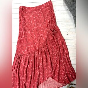 Propaganda ruffle trim skirt